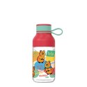 Quokka Ice Kids with strap - Butelka na wodę z tritanu 430 ml z paskiem (Happy Quokka)