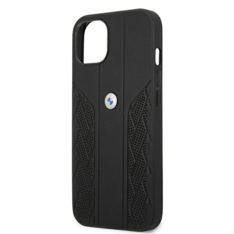 BMW Leather Curve Perforate HC - Etui iPhone 13 mini (czarny) BMW Leather Curve Perforate HC - Etui iPhone 13 mini (czarny)