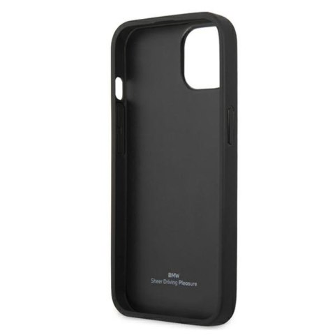 BMW Leather Curve Perforate HC - Etui iPhone 13 mini (czarny) BMW Leather Curve Perforate HC - Etui iPhone 13 mini (czarny)