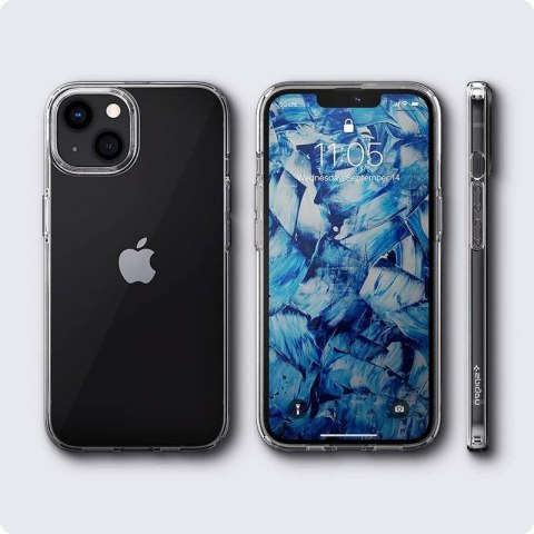 Spigen Liquid Crystal - Etui do iPhone 13 Mini (Przezroczysty) Spigen Liquid Crystal - Etui do iPhone 13 Mini (Przezroczysty)
