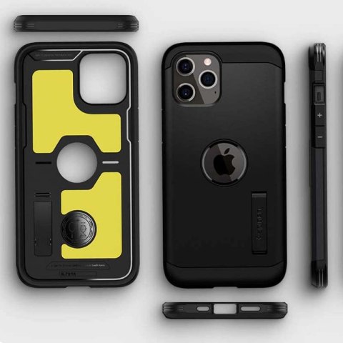 Spigen Tough Armor - Etui do iPhone 12 / iPhone 12 Pro (Czarny) Spigen Tough Armor - Etui do iPhone 12 / iPhone 12 Pro (Czarny)