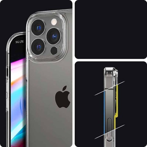 Spigen Ultra Hybrid - Etui do iPhone 13 Pro Max (Przezroczysty) Spigen Ultra Hybrid - Etui do iPhone 13 Pro Max (Przezroczysty)