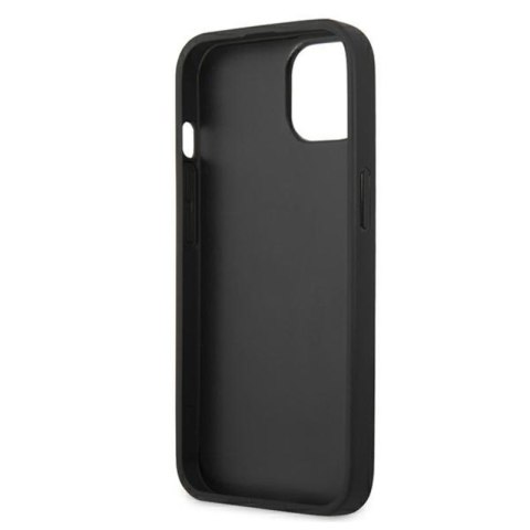Karl Lagerfeld PU Leather Karl's Head Metal - Etui iPhone 13 mini (różowy) Karl Lagerfeld PU Leather Karl's Head Metal - Etui iPhone 13 mini (różowy)