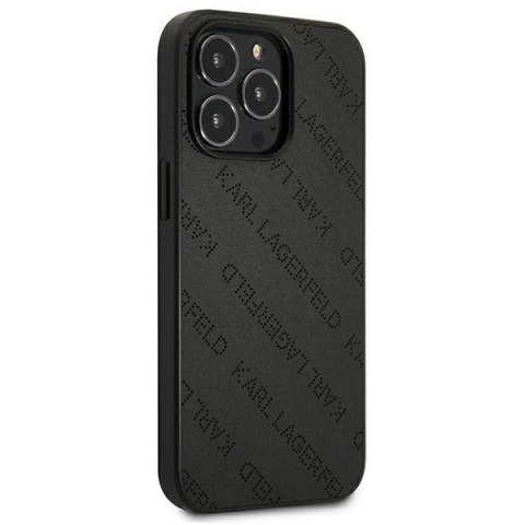Karl Lagerfeld Perforated Allover - Etui iPhone 13 Pro (czarny) Karl Lagerfeld Perforated Allover - Etui iPhone 13 Pro (czarny)