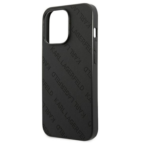 Karl Lagerfeld Perforated Allover - Etui iPhone 13 Pro (czarny) Karl Lagerfeld Perforated Allover - Etui iPhone 13 Pro (czarny)