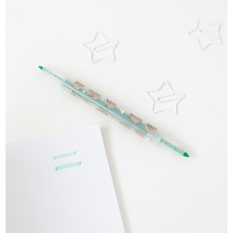 Pusheen - Foodie collection, dwustronne markery / pisaki, zestaw 4 szt Pusheen - Foodie collection, dwustronne markery / pisaki, zestaw 4 szt