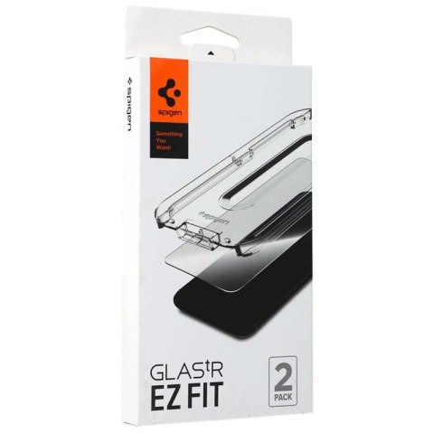 Spigen Glas.TR EZ Fit 2-Pack - Szkło hartowane do iPhone 12 / iPhone 12 Pro 2 szt Spigen Glas.TR EZ Fit 2-Pack - Szkło hartowane do iPhone 12 / iPhone 12 Pro 2 szt