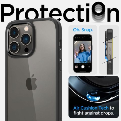 Spigen Ultra Hybrid - Etui do iPhone 14 Pro Max (Czarny) Spigen Ultra Hybrid - Etui do iPhone 14 Pro Max (Czarny)