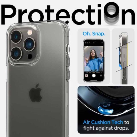 Spigen Ultra Hybrid Matte - Etui do iPhone 14 Pro (Przezroczysty matowy) Spigen Ultra Hybrid Matte - Etui do iPhone 14 Pro (Przezroczysty matowy)