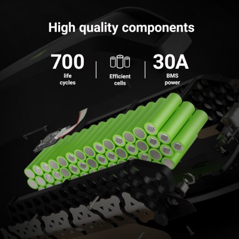 Green Cell - Bateria do roweru elektrycznego 48V 14.5Ah Li-Ion z Ładowarką GC PowerMove Green Cell - Bateria do roweru elektrycznego 48V 14.5Ah Li-Ion z Ładowarką GC PowerMove