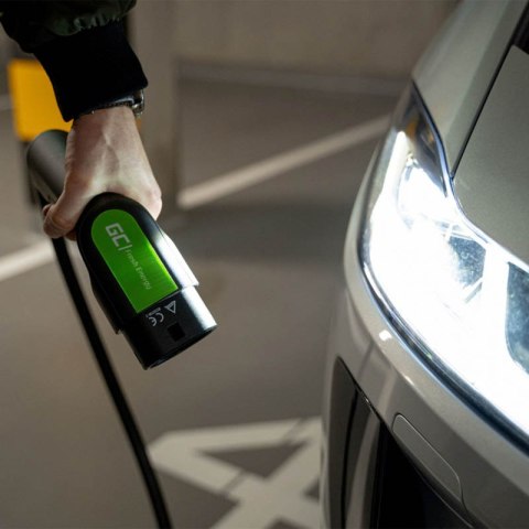 Green Cell - Kabel GC EV Type 2 7.2kW 7m do ładowania Tesla Model 3 / S / X, Leaf, i3, ID.3, e-208, e-Up!, Citigo iV, Kona Green Cell - Kabel GC EV Type 2 7.2kW 7m do ładowania Tesla Model 3 / S / X, Leaf, i3, ID.3, e-208, e-Up!, Citigo iV, Kona