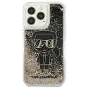 Karl Lagerfeld Liquid Glitter Gatsby - Etui iPhone 13 Pro