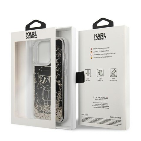 Karl Lagerfeld Liquid Glitter Gatsby - Etui iPhone 13 Pro Karl Lagerfeld Liquid Glitter Gatsby - Etui iPhone 13 Pro