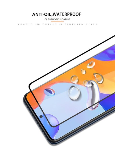 Mocolo 2.5D Full Glue Glass - Szkło ochronne Xiaomi Redmi Note 11 Pro / Note 11 Pro Plus Mocolo 2.5D Full Glue Glass - Szkło ochronne Xiaomi Redmi Note 11 Pro / Note 11 Pro Plus