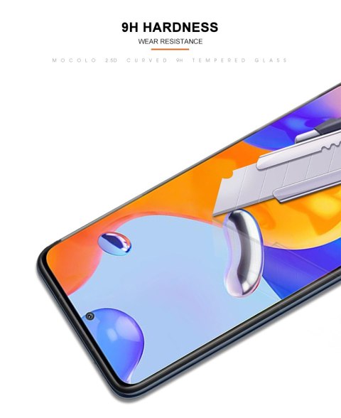 Mocolo 2.5D Full Glue Glass - Szkło ochronne Xiaomi Redmi Note 11 Pro / Note 11 Pro Plus Mocolo 2.5D Full Glue Glass - Szkło ochronne Xiaomi Redmi Note 11 Pro / Note 11 Pro Plus