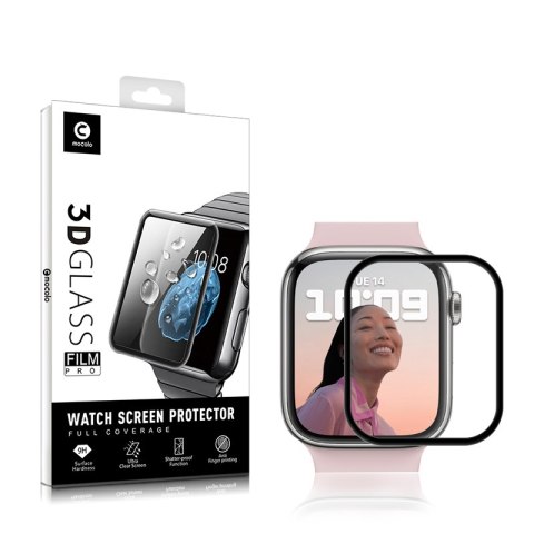 Mocolo 3D Glass Full Glue - Szkło ochronne na ekran Apple Watch 7/8 45 mm Mocolo 3D Glass Full Glue - Szkło ochronne na ekran Apple Watch 7/8 45 mm