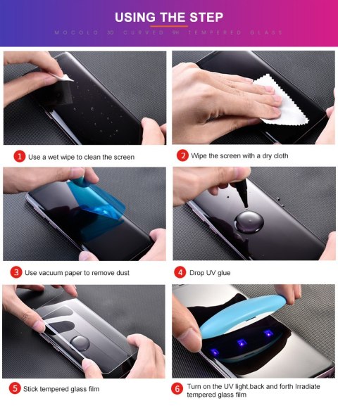 Mocolo 3D UV Glass - Szkło ochronne UV na cały ekran Samsung Galaxy S22+ Mocolo 3D UV Glass - Szkło ochronne UV na cały ekran Samsung Galaxy S22+