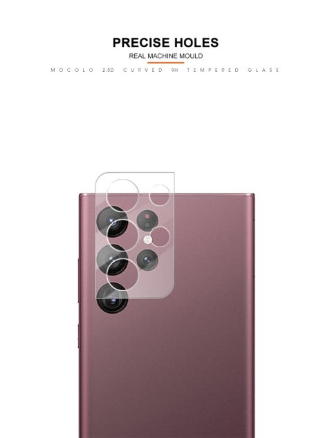 Mocolo Silk Camera Lens Glass - Szkło ochronne na obiektyw aparatu Samsung Galaxy S22 Ultra Mocolo Silk Camera Lens Glass - Szkło ochronne na obiektyw aparatu Samsung Galaxy S22 Ultra