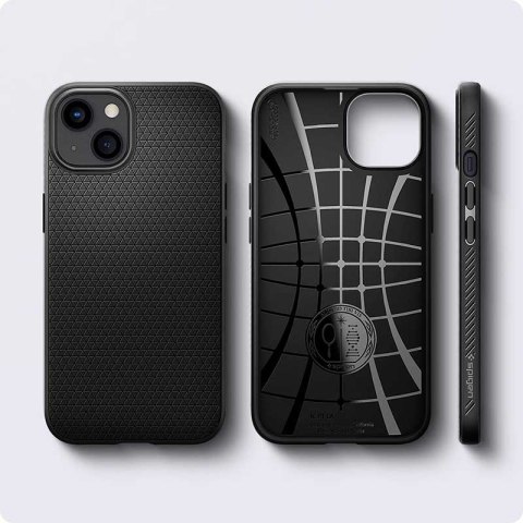Spigen Liquid Air - Etui do iPhone 13 (Czarny) Spigen Liquid Air - Etui do iPhone 13 (Czarny)