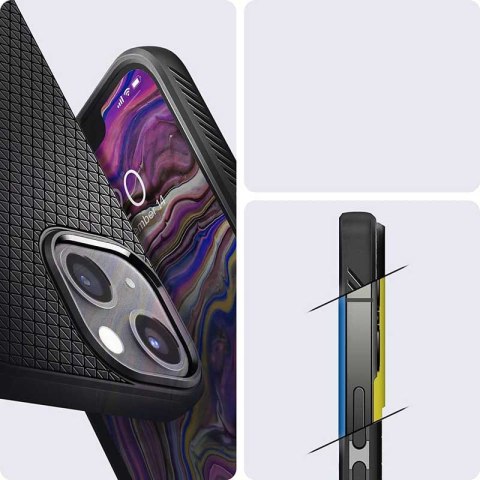 Spigen Liquid Air - Etui do iPhone 13 (Czarny) Spigen Liquid Air - Etui do iPhone 13 (Czarny)