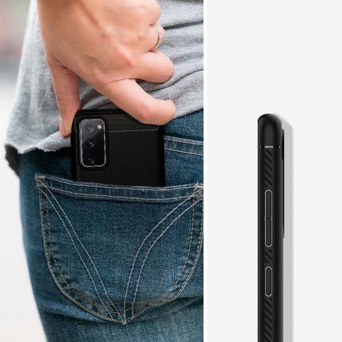 Spigen Rugged Armor - Etui do Samsung Galaxy S20 FE (Czarny) Spigen Rugged Armor - Etui do Samsung Galaxy S20 FE (Czarny)