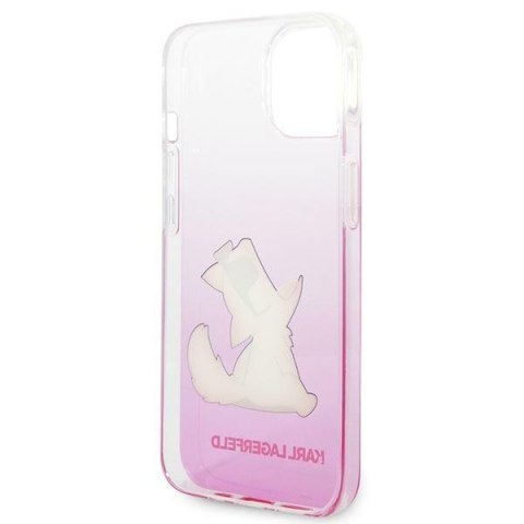 Karl Lagerfeld Choupette Fun Sunglasses - Etui iPhone 14 Plus (różowy) Karl Lagerfeld Choupette Fun Sunglasses - Etui iPhone 14 Plus (różowy)