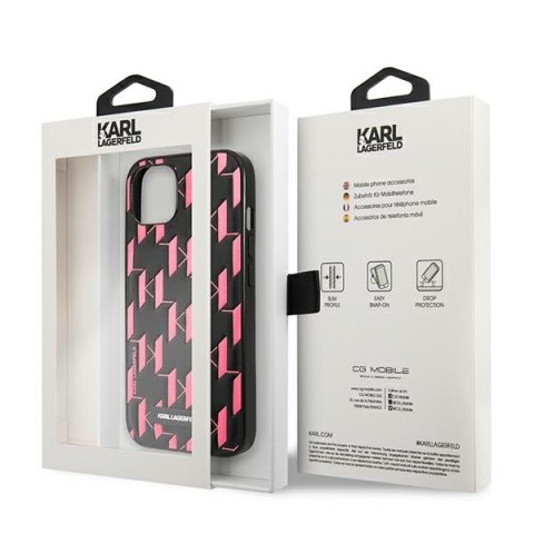 Karl Lagerfeld Monogram Plaque - Etui iPhone 13 Karl Lagerfeld Monogram Plaque - Etui iPhone 13