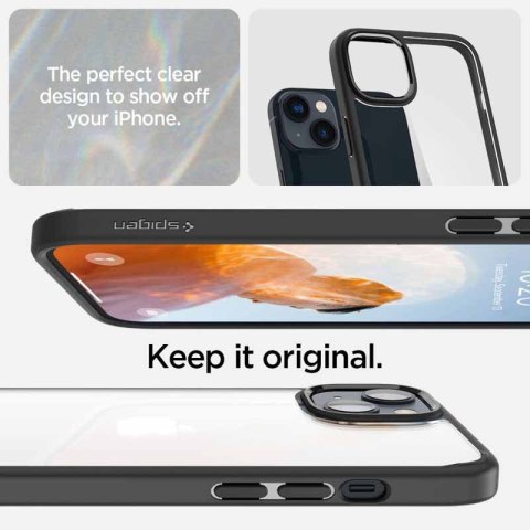 Spigen Ultra Hybrid - Etui do iPhone 14 (Czarny) Spigen Ultra Hybrid - Etui do iPhone 14 (Czarny)
