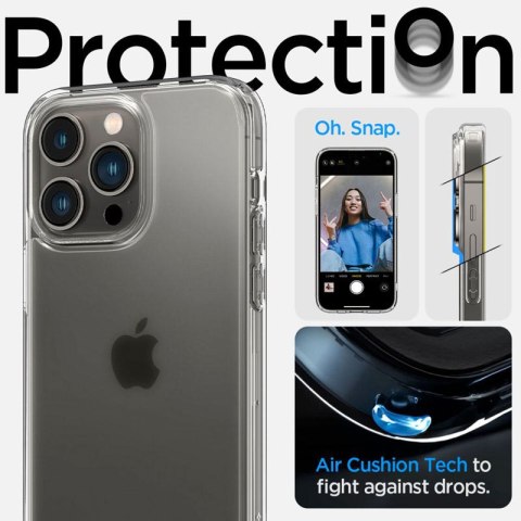 Spigen Ultra Hybrid Matte - Etui do iPhone 14 Pro Max (Przezroczysty matowy) Spigen Ultra Hybrid Matte - Etui do iPhone 14 Pro Max (Przezroczysty matowy)