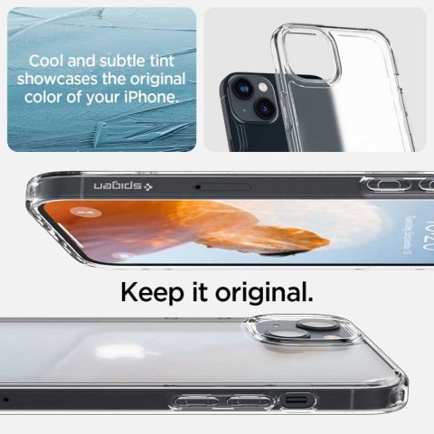 Spigen Ultra Hybrid Matte - Etui do iPhone 15 Plus / iPhone 14 Plus (Przezroczysty matowy) Spigen Ultra Hybrid Matte - Etui do iPhone 15 Plus / iPhone 14 Plus (Przezroczysty matowy)