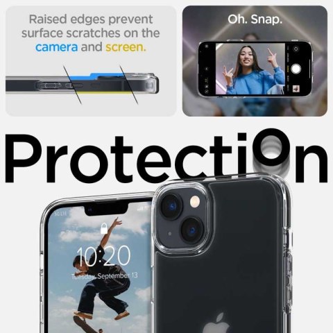 Spigen Ultra Hybrid Matte - Etui do iPhone 15 Plus / iPhone 14 Plus (Przezroczysty matowy) Spigen Ultra Hybrid Matte - Etui do iPhone 15 Plus / iPhone 14 Plus (Przezroczysty matowy)