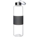 EXCELLENT HOUSWARE SZKLANA BUTELKA NA WODĘ 600ml 259152-S SZARA