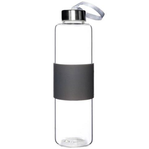 EXCELLENT HOUSWARE SZKLANA BUTELKA NA WODĘ 600ml 259152-S SZARA EXCELLENT HOUSWARE SZKLANA BUTELKA NA WODĘ 600ml 259152-S SZARA