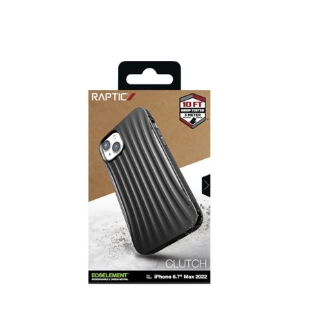 X-Doria Raptic Clutch - Biodegradowalne etui iPhone 14 Plus (Drop-Tested 3m) (Black) X-Doria Raptic Clutch - Biodegradowalne etui iPhone 14 Plus (Drop-Tested 3m) (Black)