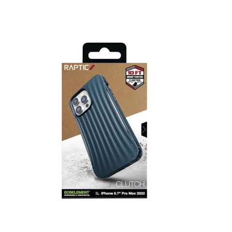X-Doria Raptic Clutch - Biodegradowalne etui iPhone 14 Pro Max (Drop-Tested 3m) (Blue) X-Doria Raptic Clutch - Biodegradowalne etui iPhone 14 Pro Max (Drop-Tested 3m) (Blue)