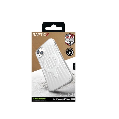 X-Doria Raptic Clutch MagSafe - Biodegradowalne etui iPhone 14 Plus (Drop-Tested 3m) (Clear) X-Doria Raptic Clutch MagSafe - Biodegradowalne etui iPhone 14 Plus (Drop-Tested 3m) (Clear)