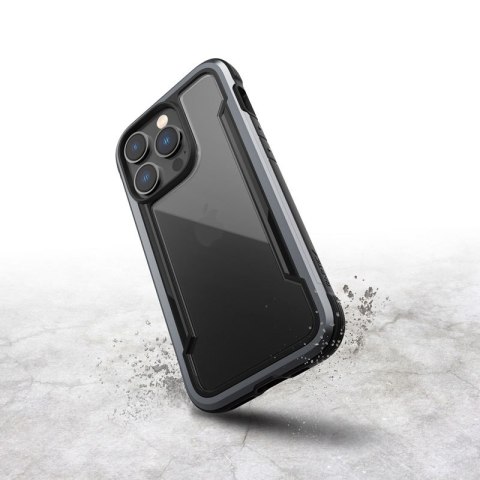 X-Doria Raptic Shield - Etui aluminiowe iPhone 14 Pro (Drop-Tested 3m) (Black) X-Doria Raptic Shield - Etui aluminiowe iPhone 14 Pro (Drop-Tested 3m) (Black)