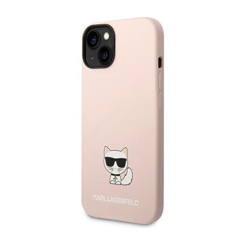 Karl Lagerfeld Choupette Body - Etui iPhone 14 Plus (jasnoróżowy) Karl Lagerfeld Choupette Body - Etui iPhone 14 Plus (jasnoróżowy)