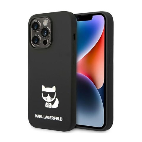 Karl Lagerfeld Choupette Body - Etui iPhone 14 Pro (czarny) Karl Lagerfeld Choupette Body - Etui iPhone 14 Pro (czarny)