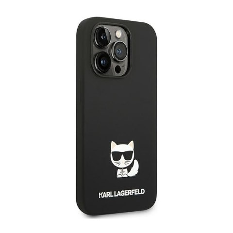 Karl Lagerfeld Choupette Body - Etui iPhone 14 Pro (czarny) Karl Lagerfeld Choupette Body - Etui iPhone 14 Pro (czarny)