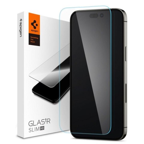 Spigen Glas.TR Slim - Szkło hartowane do iPhone 14 Pro Max Spigen Glas.TR Slim - Szkło hartowane do iPhone 14 Pro Max