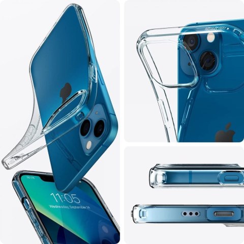 Spigen Liquid Crystal - Etui do iPhone 13 (Przezroczysty) Spigen Liquid Crystal - Etui do iPhone 13 (Przezroczysty)