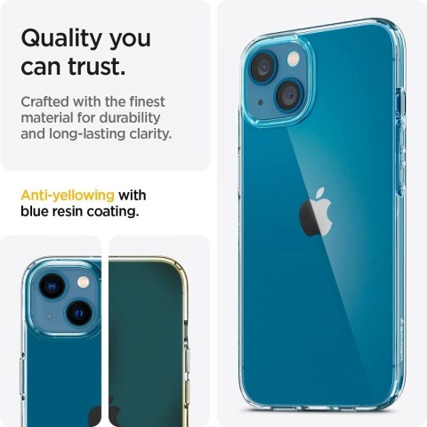 Spigen Liquid Crystal - Etui do iPhone 13 (Przezroczysty) Spigen Liquid Crystal - Etui do iPhone 13 (Przezroczysty)