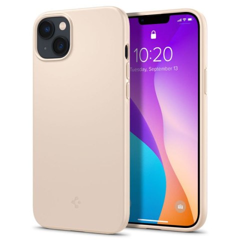 Spigen Thin Fit - Etui do iPhone 15 Plus / iPhone 14 Plus (Beżowy) Spigen Thin Fit - Etui do iPhone 15 Plus / iPhone 14 Plus (Beżowy)