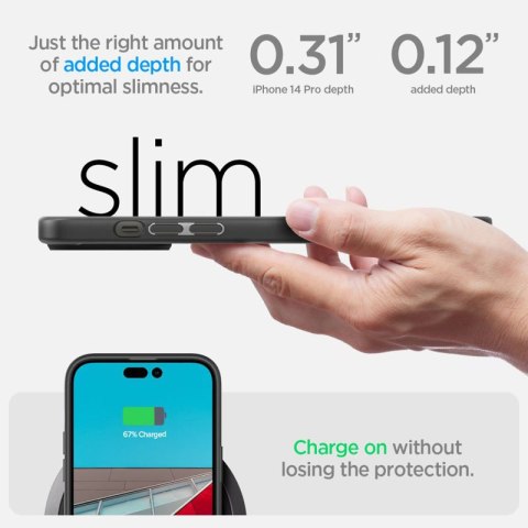 Spigen Ultra Hybrid - Etui do iPhone 14 Pro (Czarny) Spigen Ultra Hybrid - Etui do iPhone 14 Pro (Czarny)
