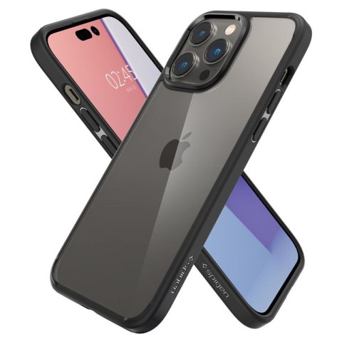 Spigen Ultra Hybrid - Etui do iPhone 14 Pro (Czarny) Spigen Ultra Hybrid - Etui do iPhone 14 Pro (Czarny)