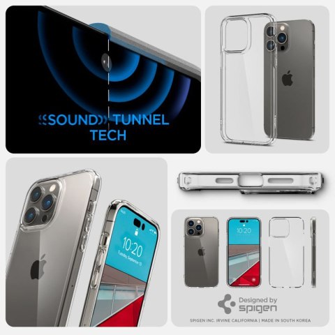 Spigen Ultra Hybrid - Etui do iPhone 14 Pro Max (Przezroczysty) Spigen Ultra Hybrid - Etui do iPhone 14 Pro Max (Przezroczysty)