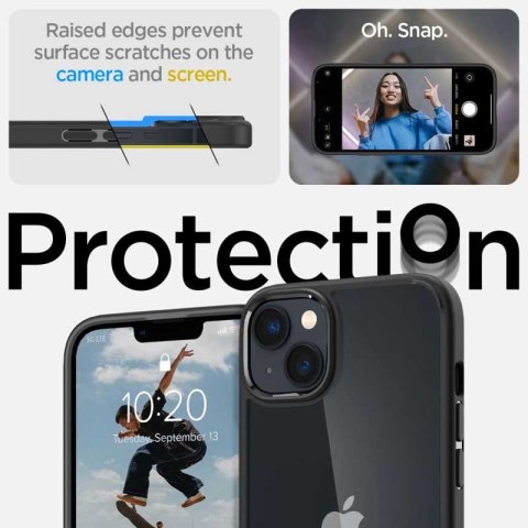 Spigen Ultra Hybrid - Etui do iPhone 15 Plus / iPhone 14 Plus (Czarny) Spigen Ultra Hybrid - Etui do iPhone 15 Plus / iPhone 14 Plus (Czarny)