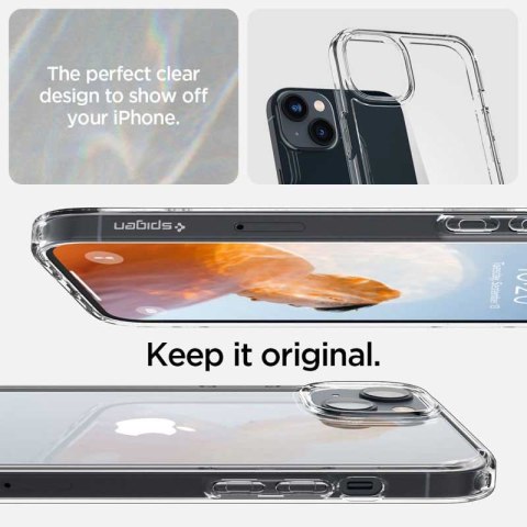 Spigen Ultra Hybrid - Etui do iPhone 15 Plus / iPhone 14 Plus (Przezroczysty) Spigen Ultra Hybrid - Etui do iPhone 15 Plus / iPhone 14 Plus (Przezroczysty)