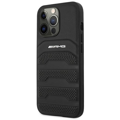 AMG Debossed Lines - Etui iPhone 14 Pro (czarny) AMG Debossed Lines - Etui iPhone 14 Pro (czarny)